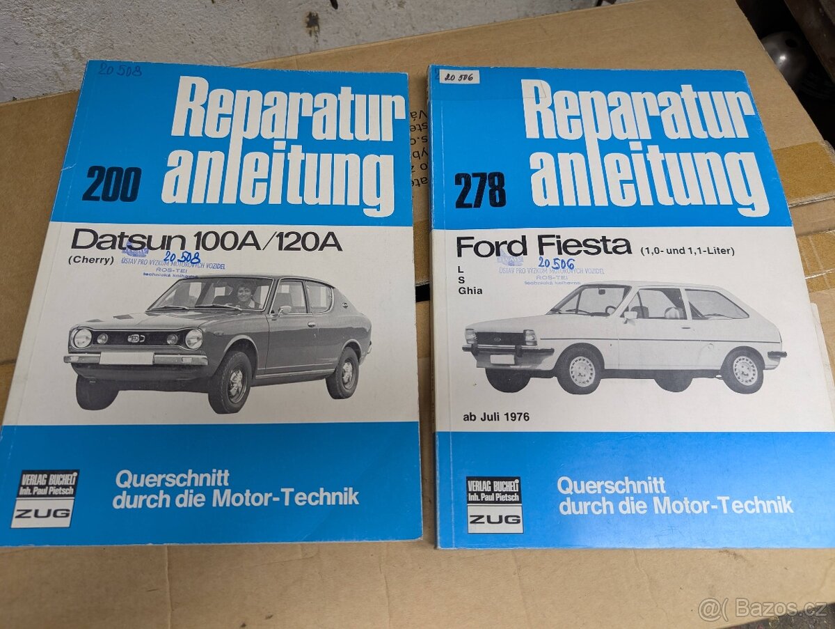 Časopisy Auto-Reparaturanleitung