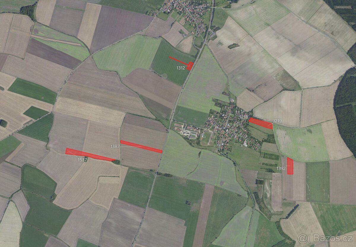 Zemědělská půda, prodej, Velenice, Nymburk