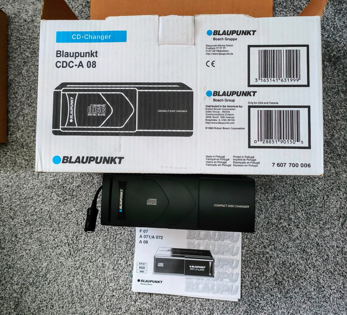 CD měnič Blaupunkt CDC-A08 nepoužitý