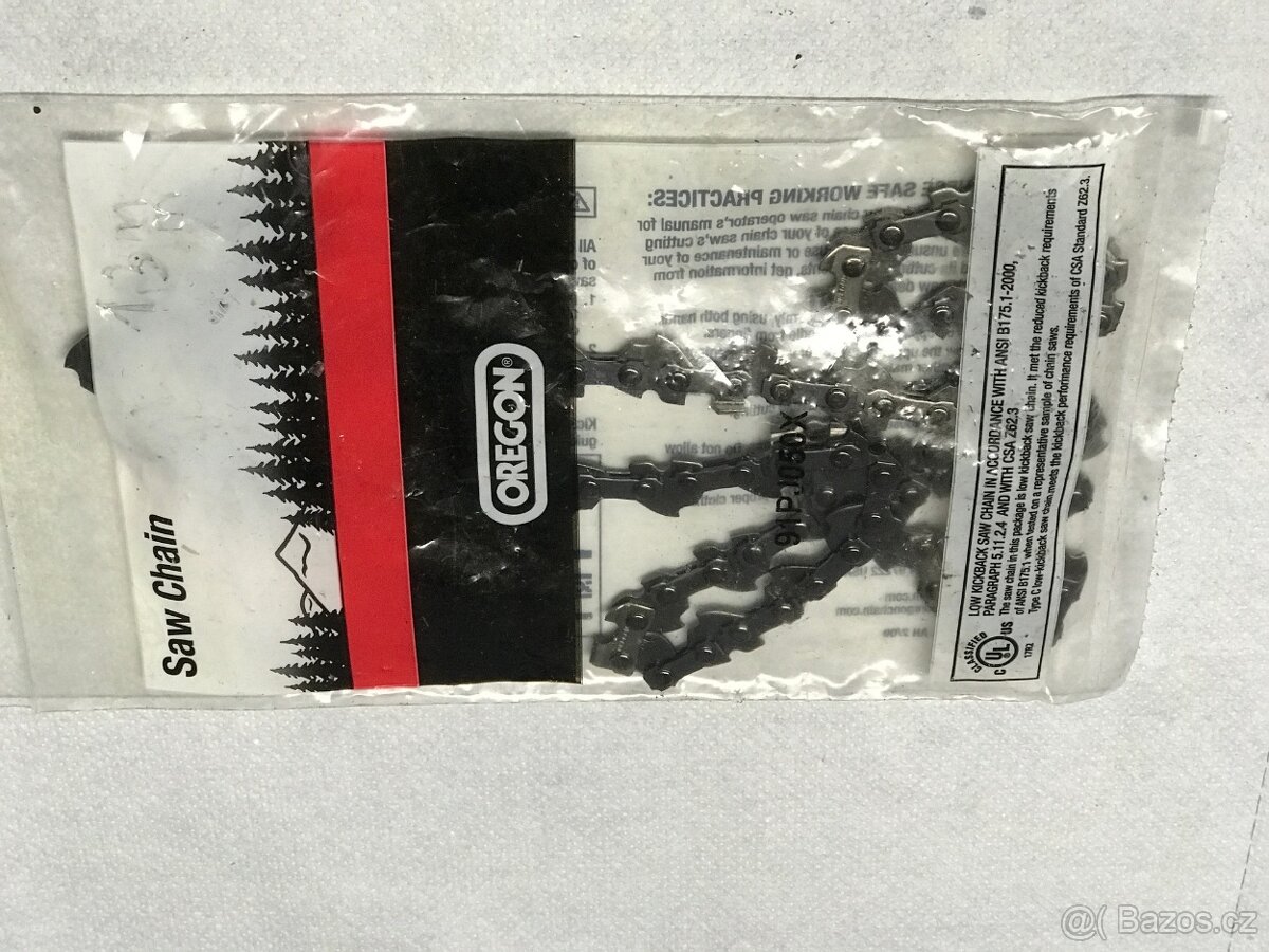 Řetěz oregon 50článků 3/8 nový 1,3mm