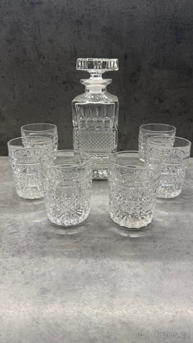 Whisky set - Karafa + 6 sklenic