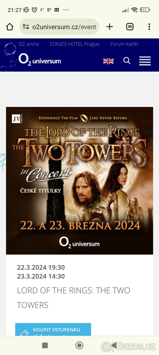 Lord of the rings Two Towers