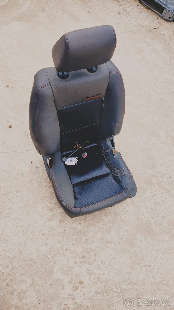DODGE RAM 2007 sport sedadlo řidiče