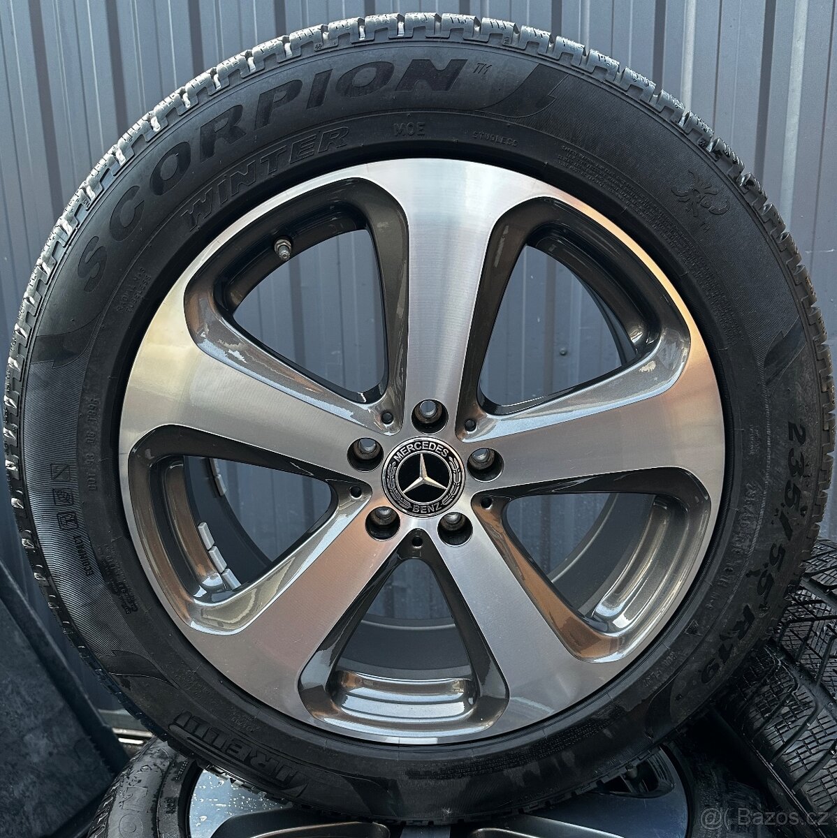 5x112 R19 8J ET38 Mercedes Benz GLC + 235/55 R19