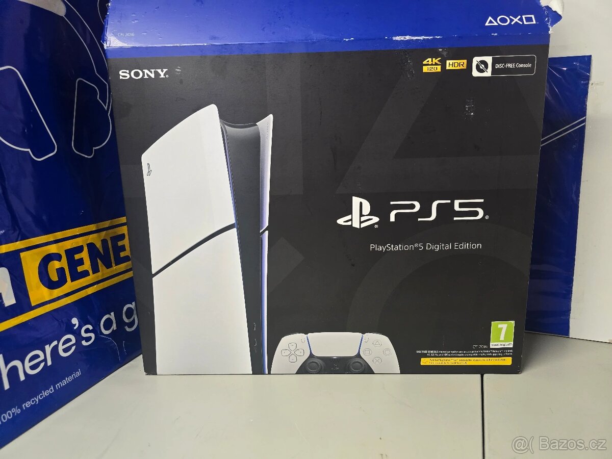 PlayStation 5 Slim Digital – Zánovní, záruka do 02/2027