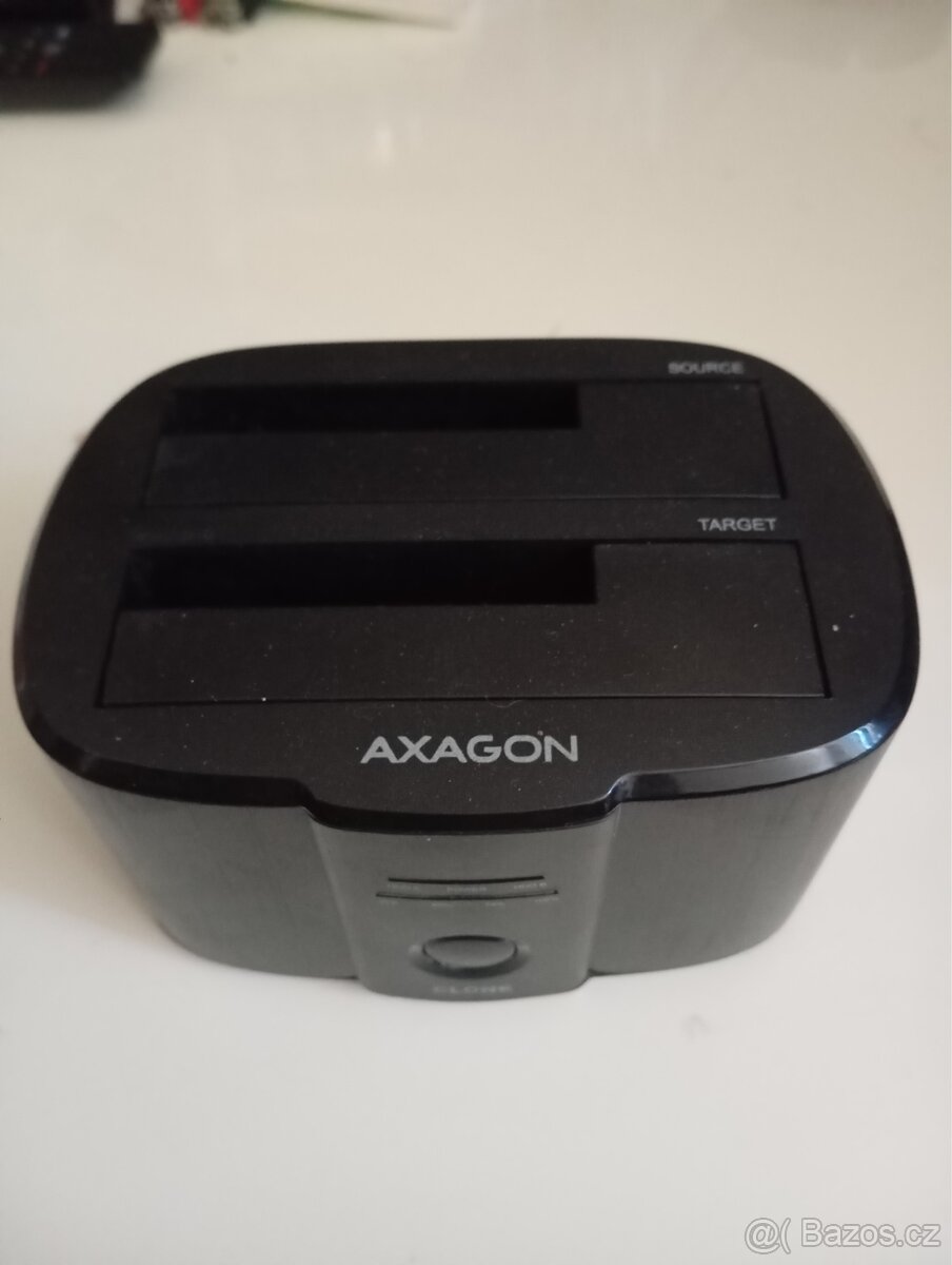 AXAGON ADSA-ST, dual SATA 2.5"/3.5" SSD/HDD