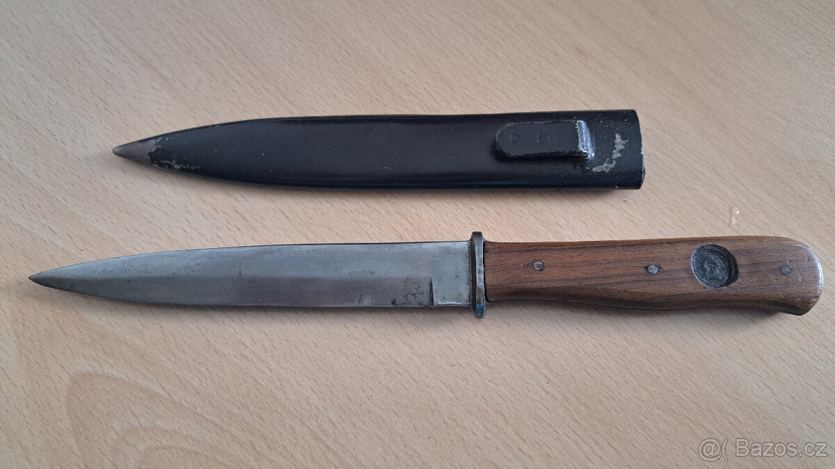 Německý zákopový nůž / Grabendolch (armádní,vojenský,válka)