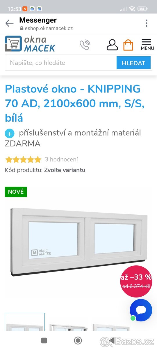 Plastové okno