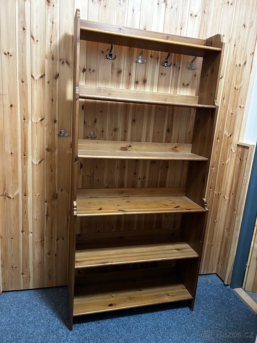 Knihovna ikea leksvik 2 kusy