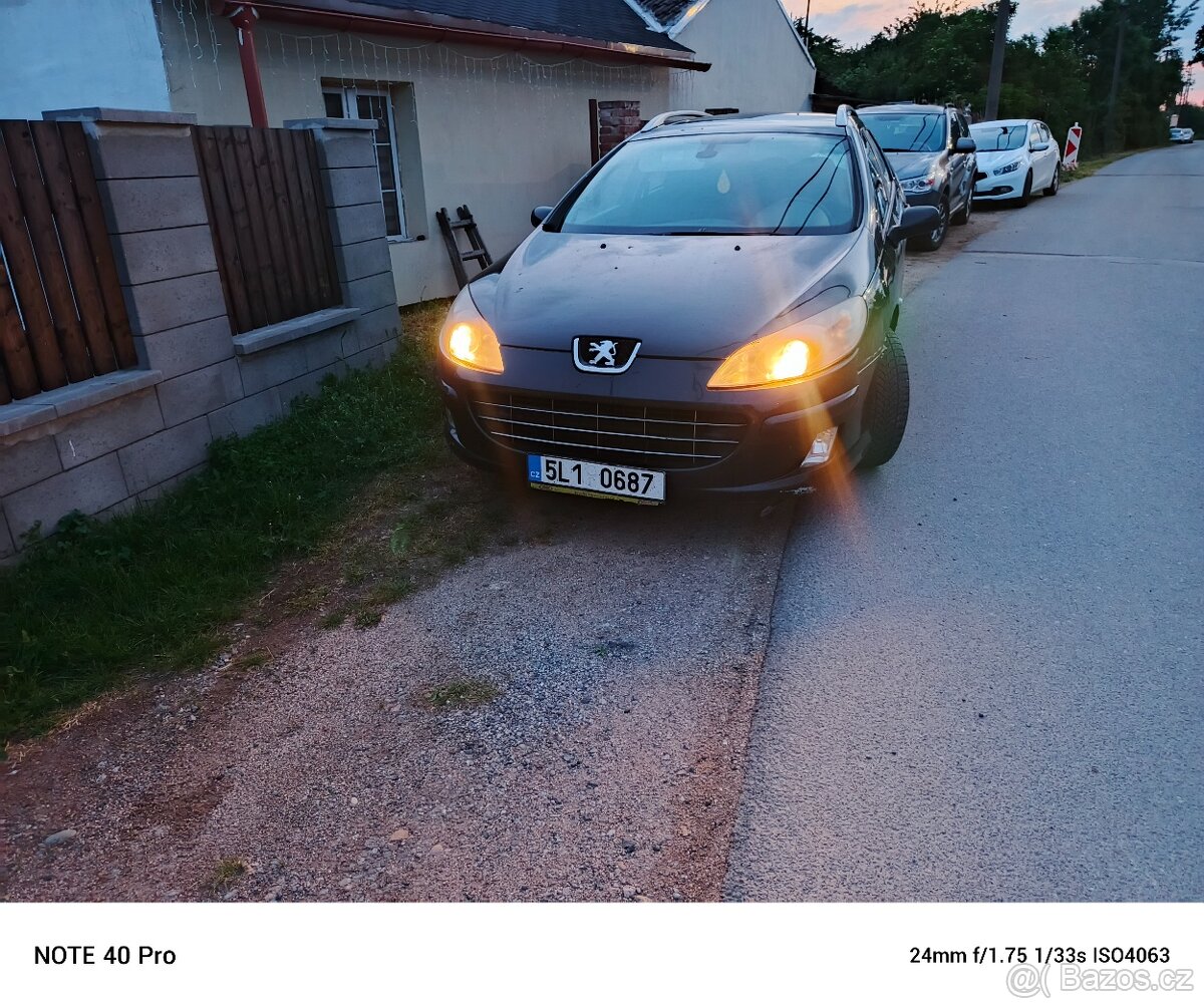 Vyměním Peugeot 407 1.6 HDI