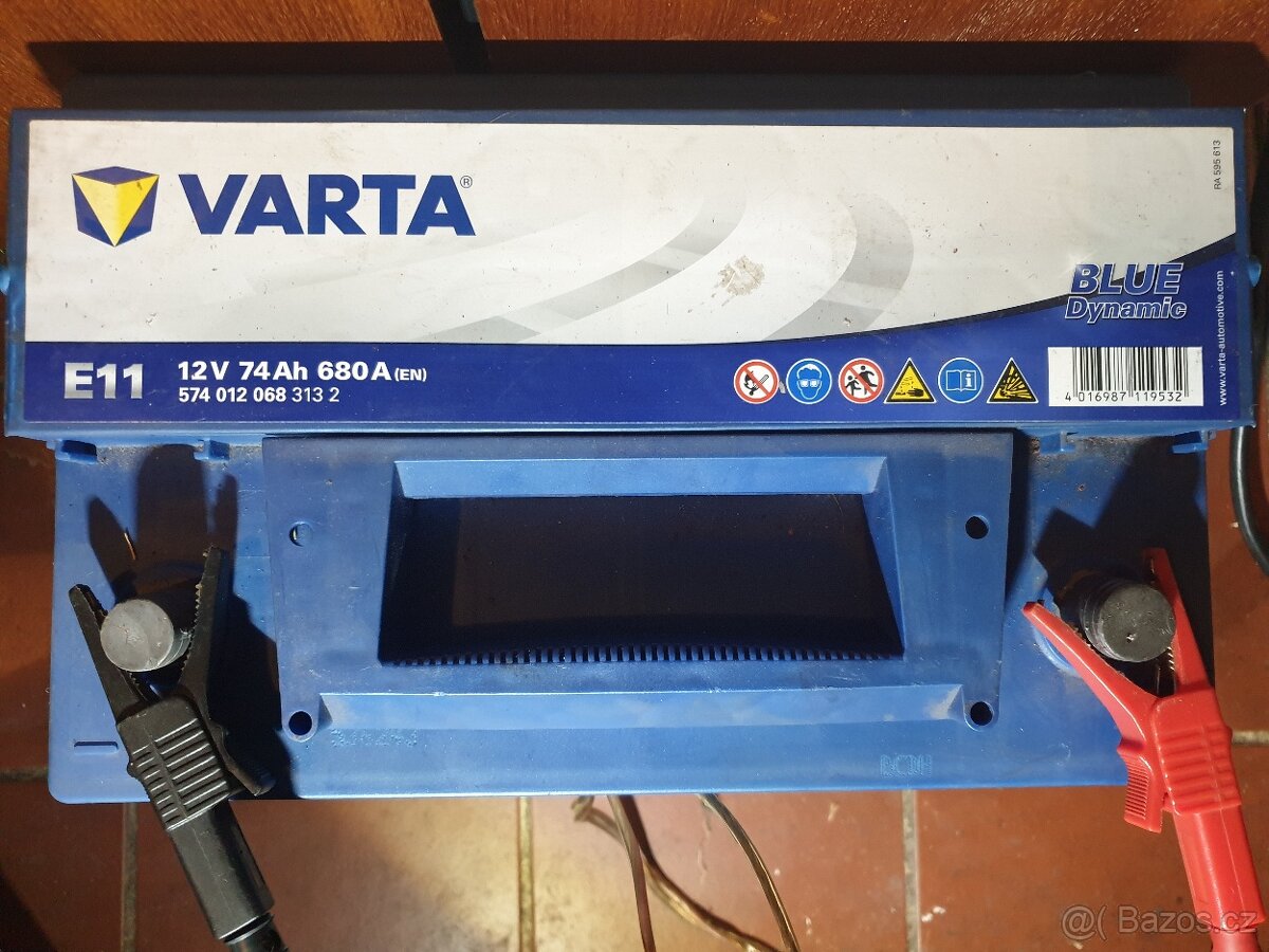 Autobaterie 74Ah Varta rok stará dám záruku