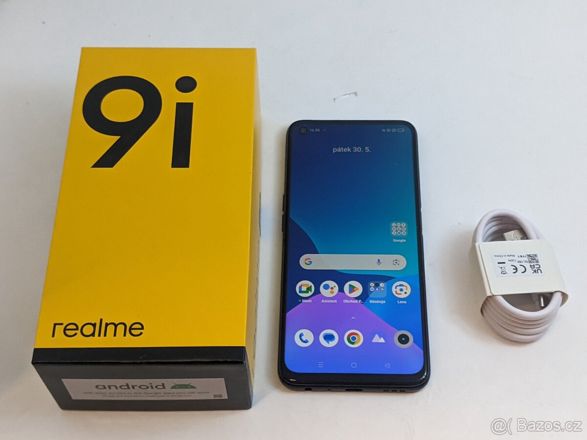 Realme 9i 4/64gb black. Záruka 6 měsíců.