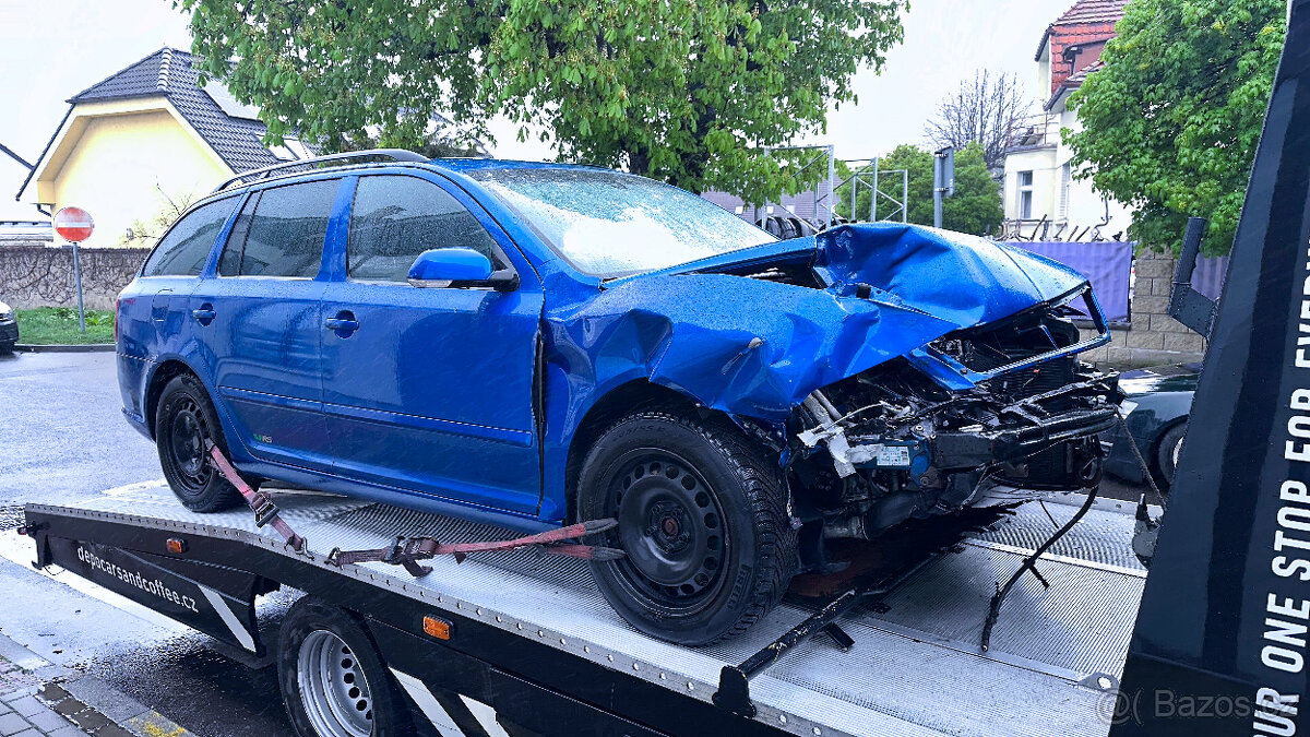 Vůz na náhradní díly Škoda Octavia 2 RS kombi 2007 BWA JLW L