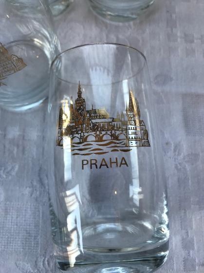 Prodám retro skleničky