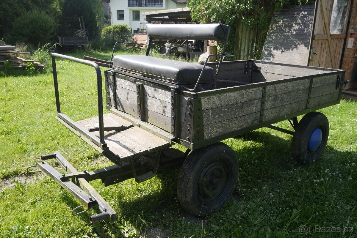vůz za koně, bryčka