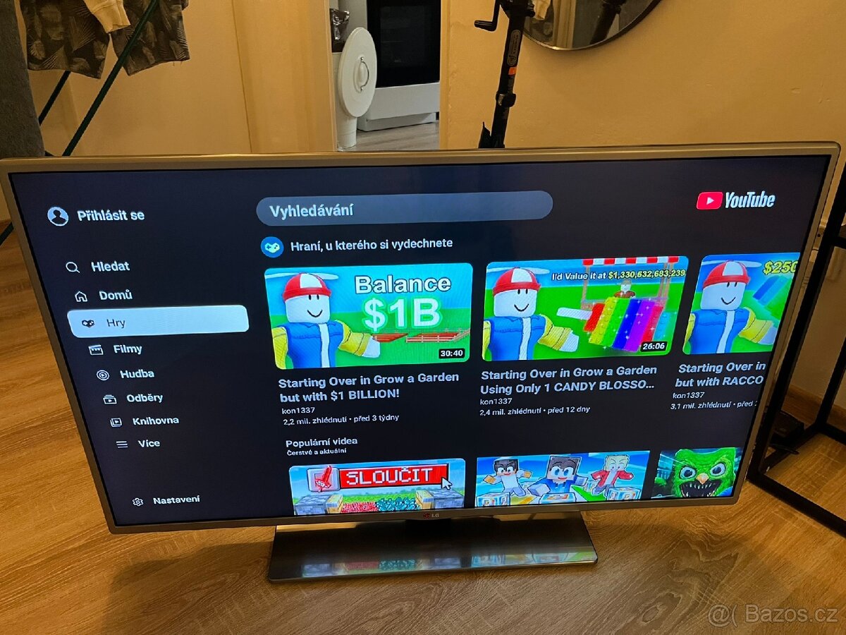 LG smartTV 107cm