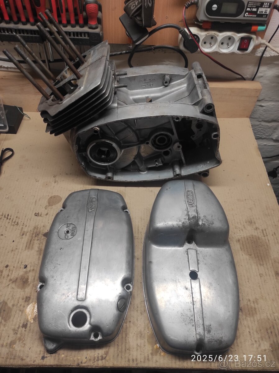 Blok motoru Jawa 350/634