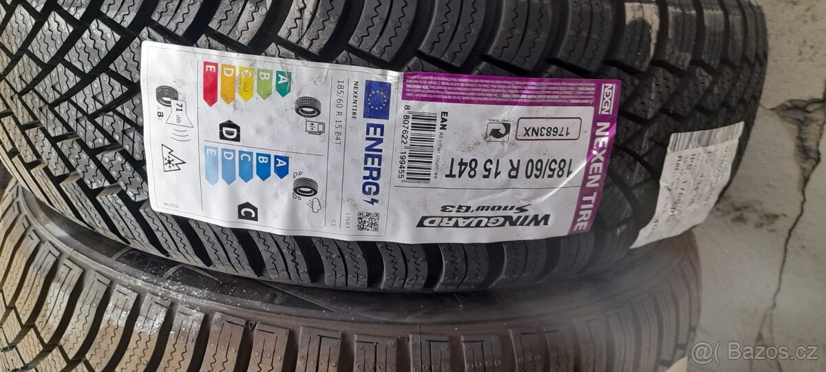 2x Nexen Winguard G3 185/60 r15