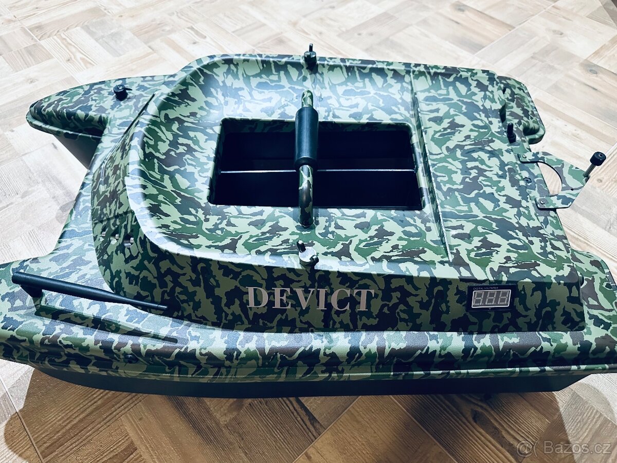 Zavážecí lodička devict katamaran robot