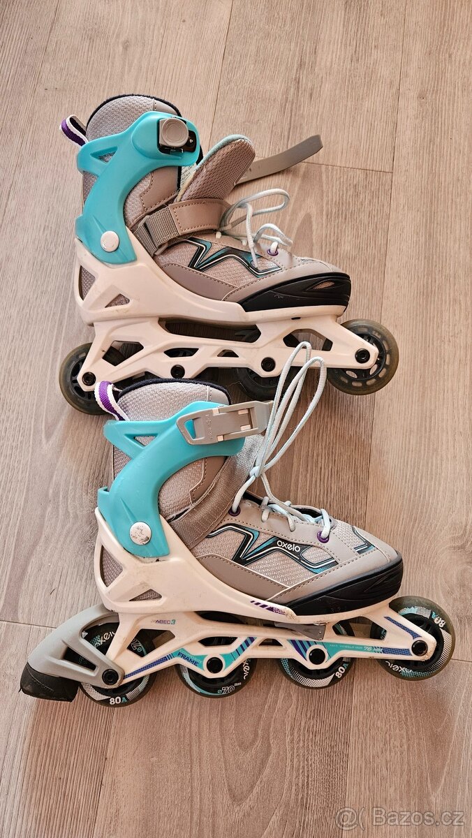 Dívčí inline brusle 35-38 Oxelo
