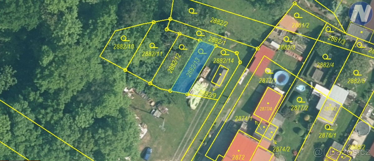 Prodej stavebního pozemku, 95 m2, Netolice