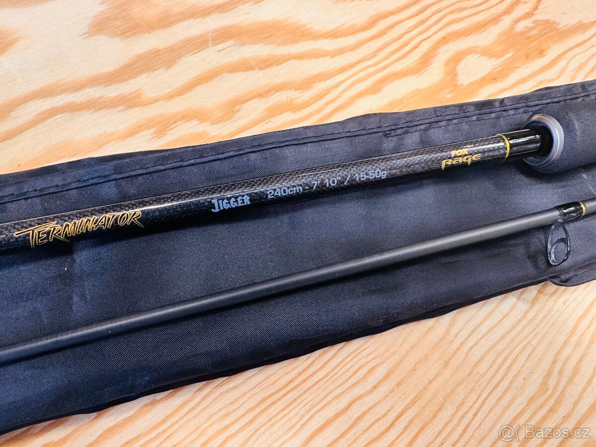 Přívlačový Prut Fox Rage Terminator Jigger 2,40 m 15-50 g