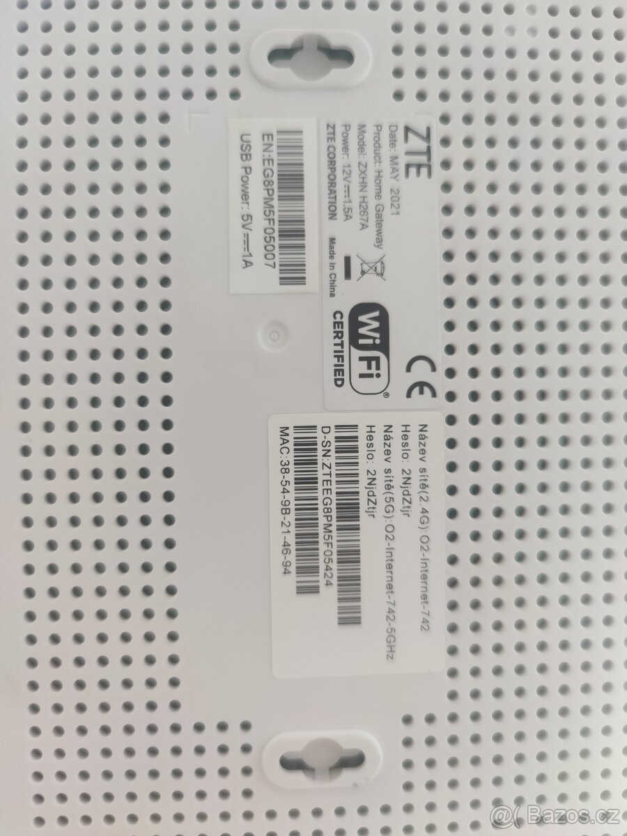 Modem ZTE H267A