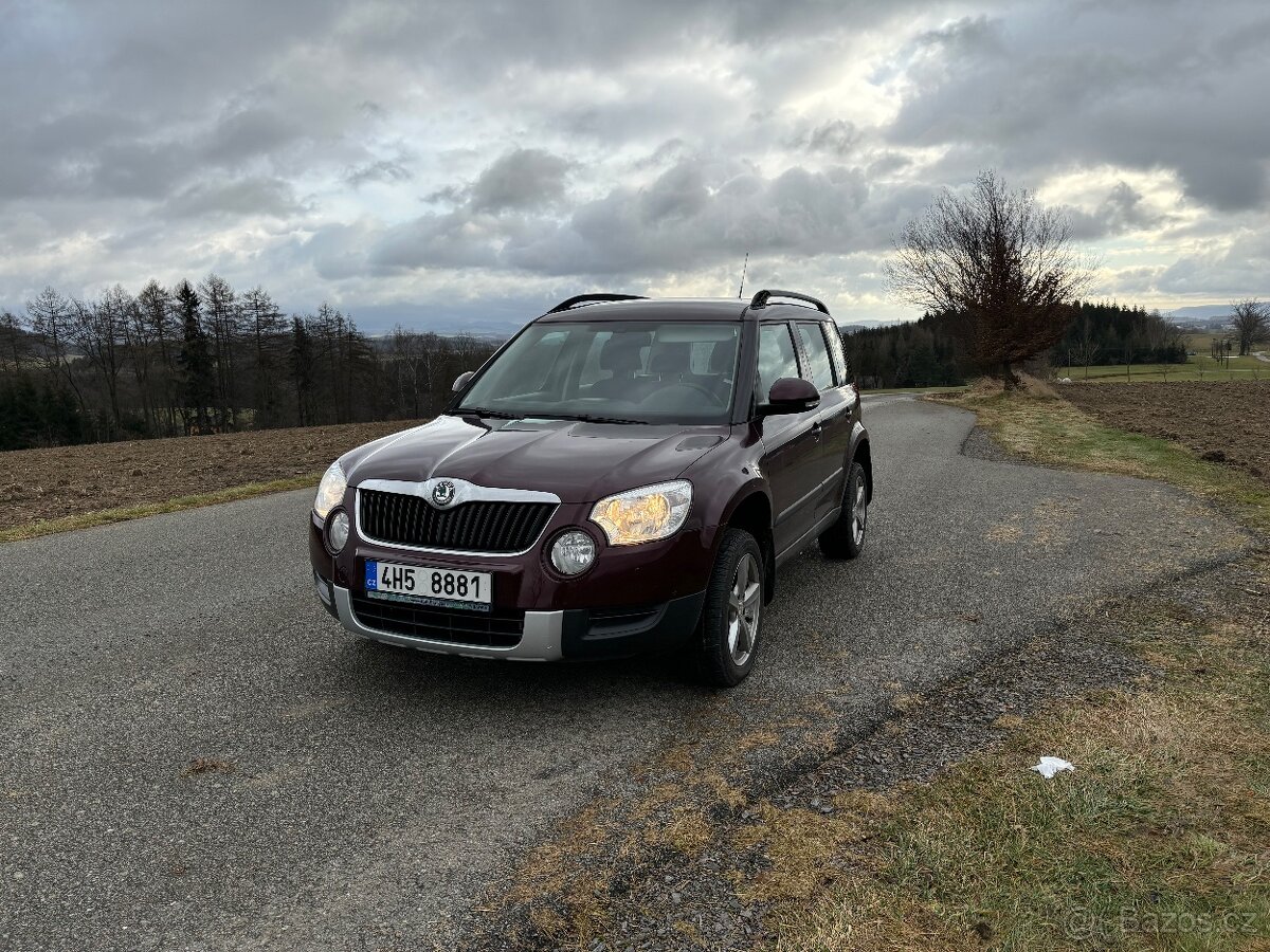 Škoda yeti 2.0 TDI 81kW 4x4