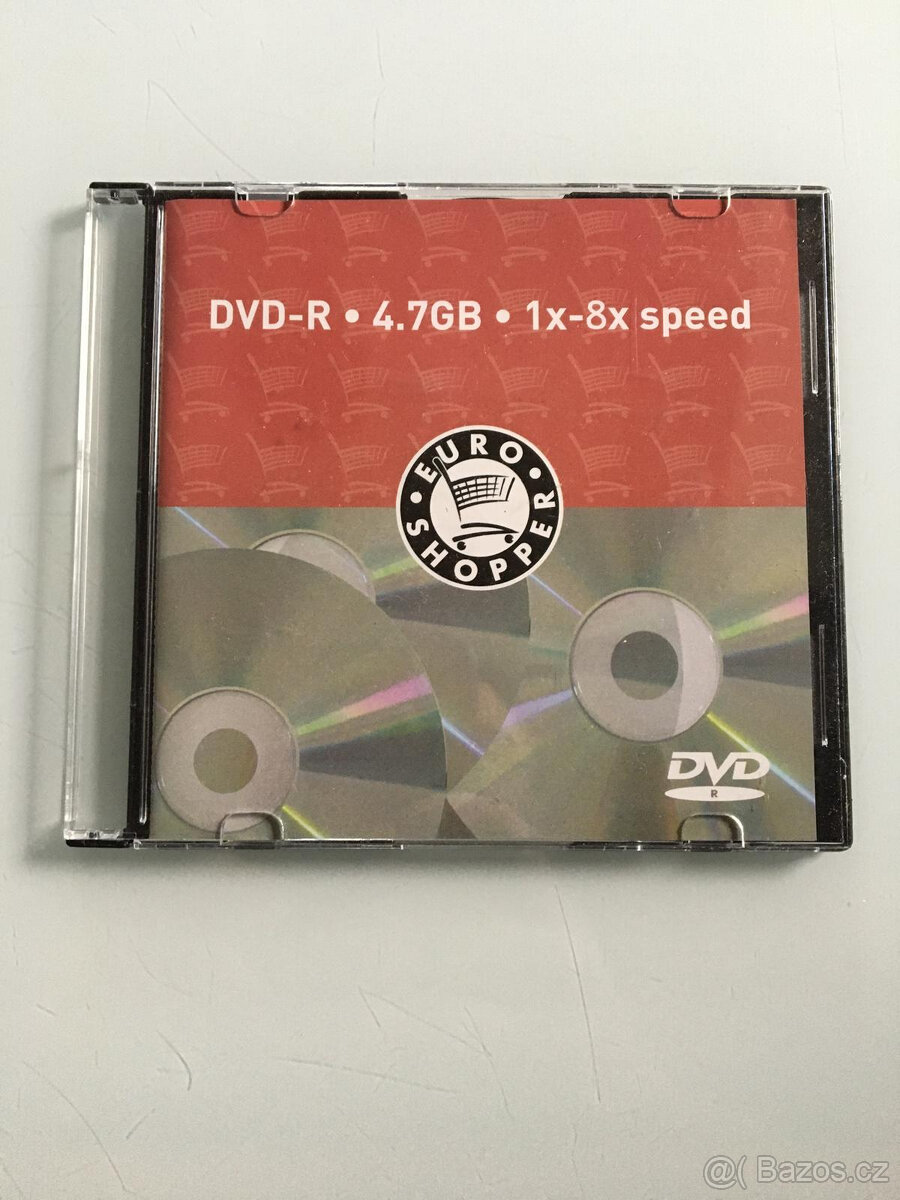 DVD+R EUROSHOPPER 4,7GB 8x 1ks slim pack