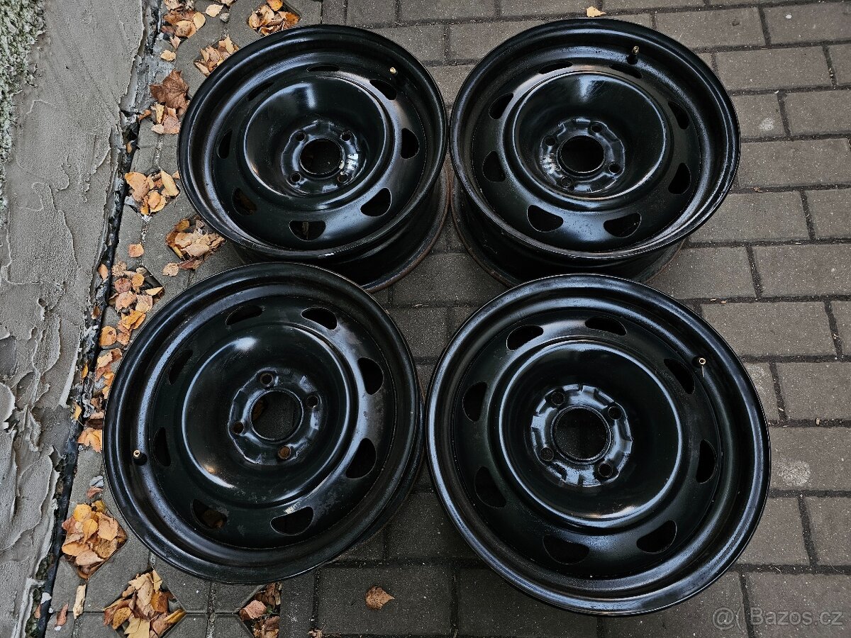Plechové disky kola Peugeot 15 4x108 R15 Partner