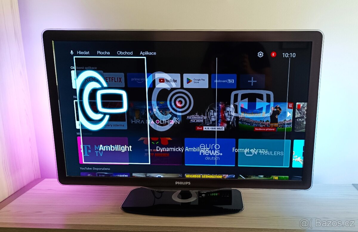 LCD TV Philips 102cm 40PFL7605H -100Hz, Ambilight, Full HD