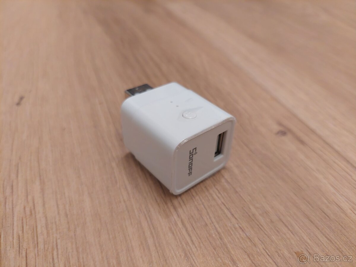 Chytrý USB adaptér / vypínač Sonoff Micro (Wi-Fi)