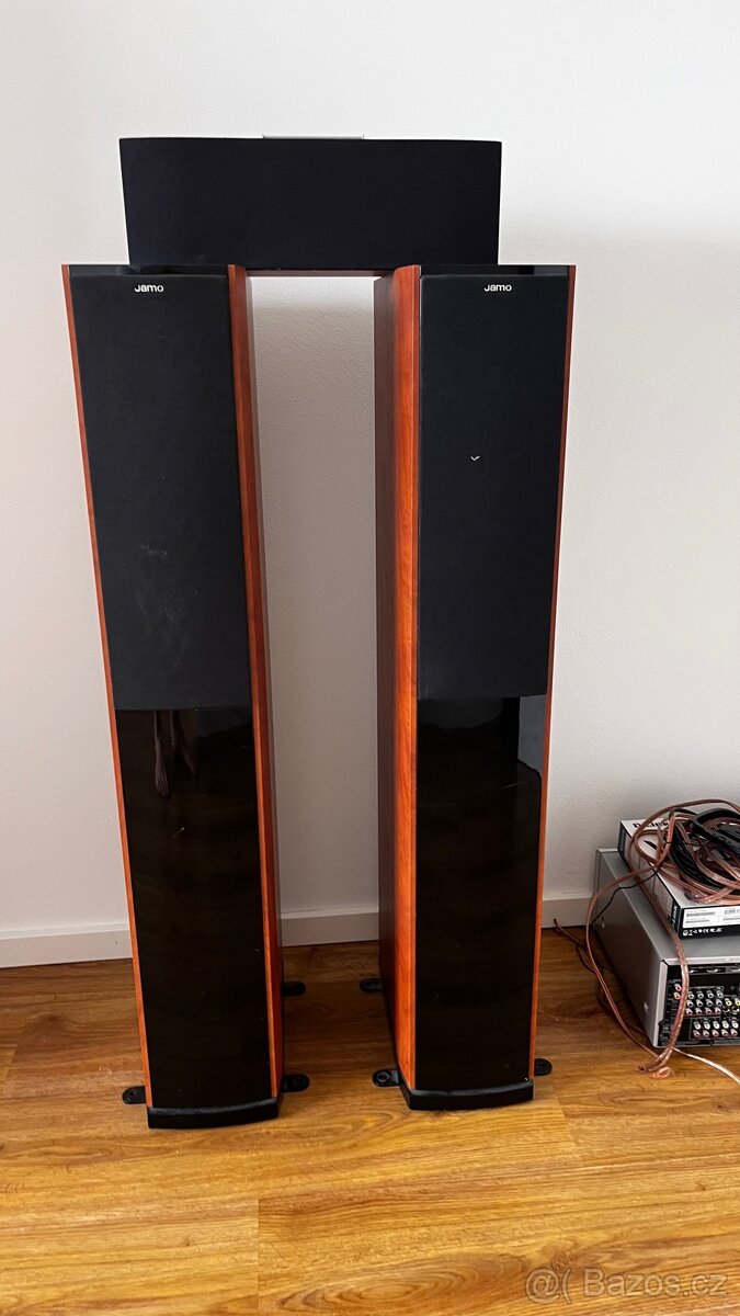 domácí kino Jamo S606 + Onkyo TX-SR604E