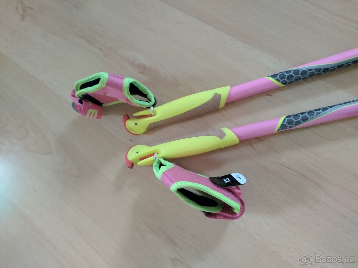 Dětské hole na běžky LEKI HRC max jr 115cm