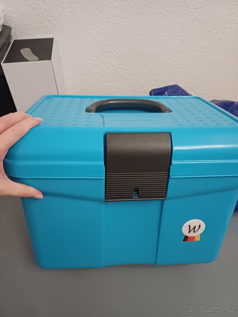 Box na čištění WH, komplet, modrý