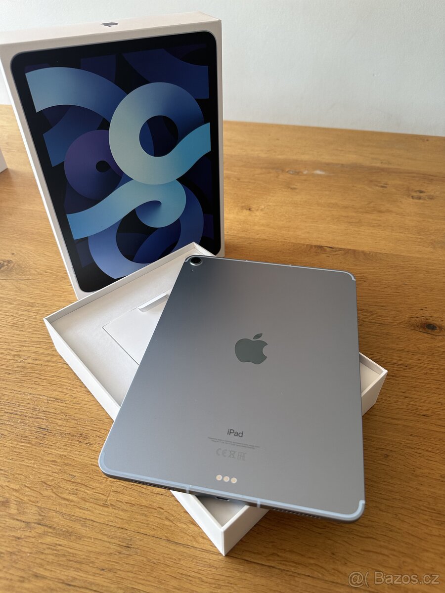 iPad Air 4th Gen, 64Gb, Wifi + Cellular, Modry