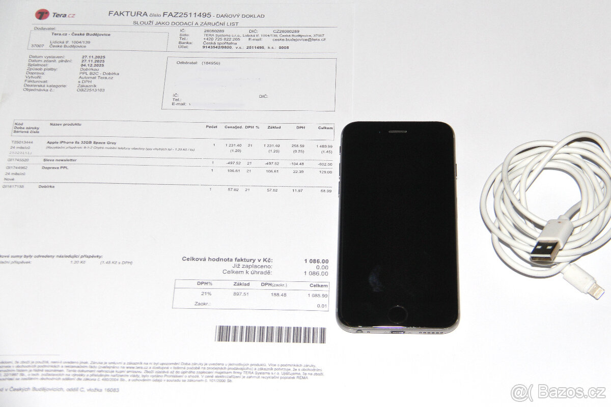 Repasovaný Apple iPhone 6s 32GB Space Gray ZÁRUKA