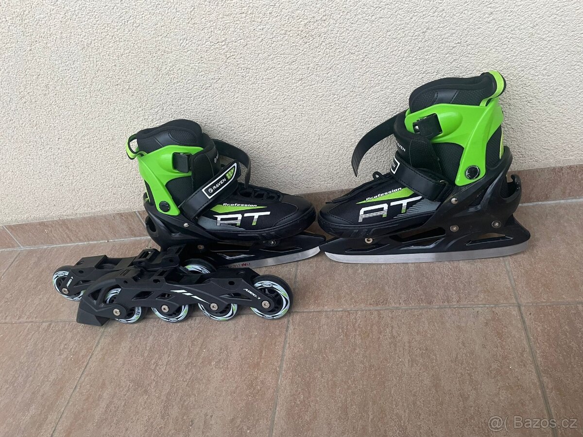 Brusle 2v1 Raven Profession velikost 35-39