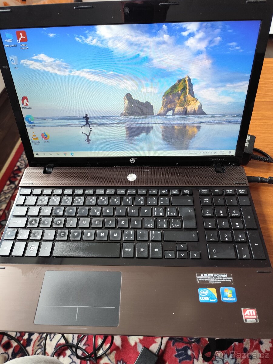 Notebook HP probook 4520s bez baterie