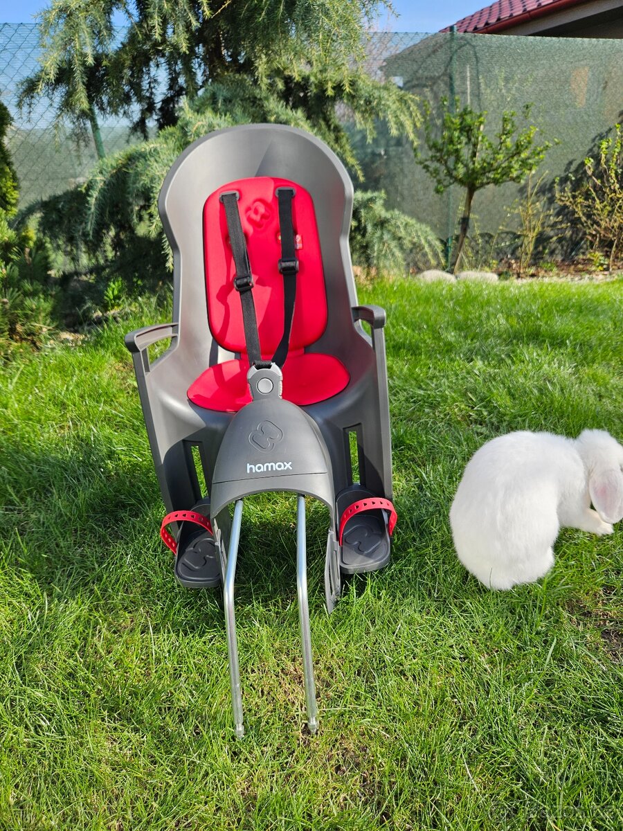 Cyklo sedačka na kolo Hamax jako nová