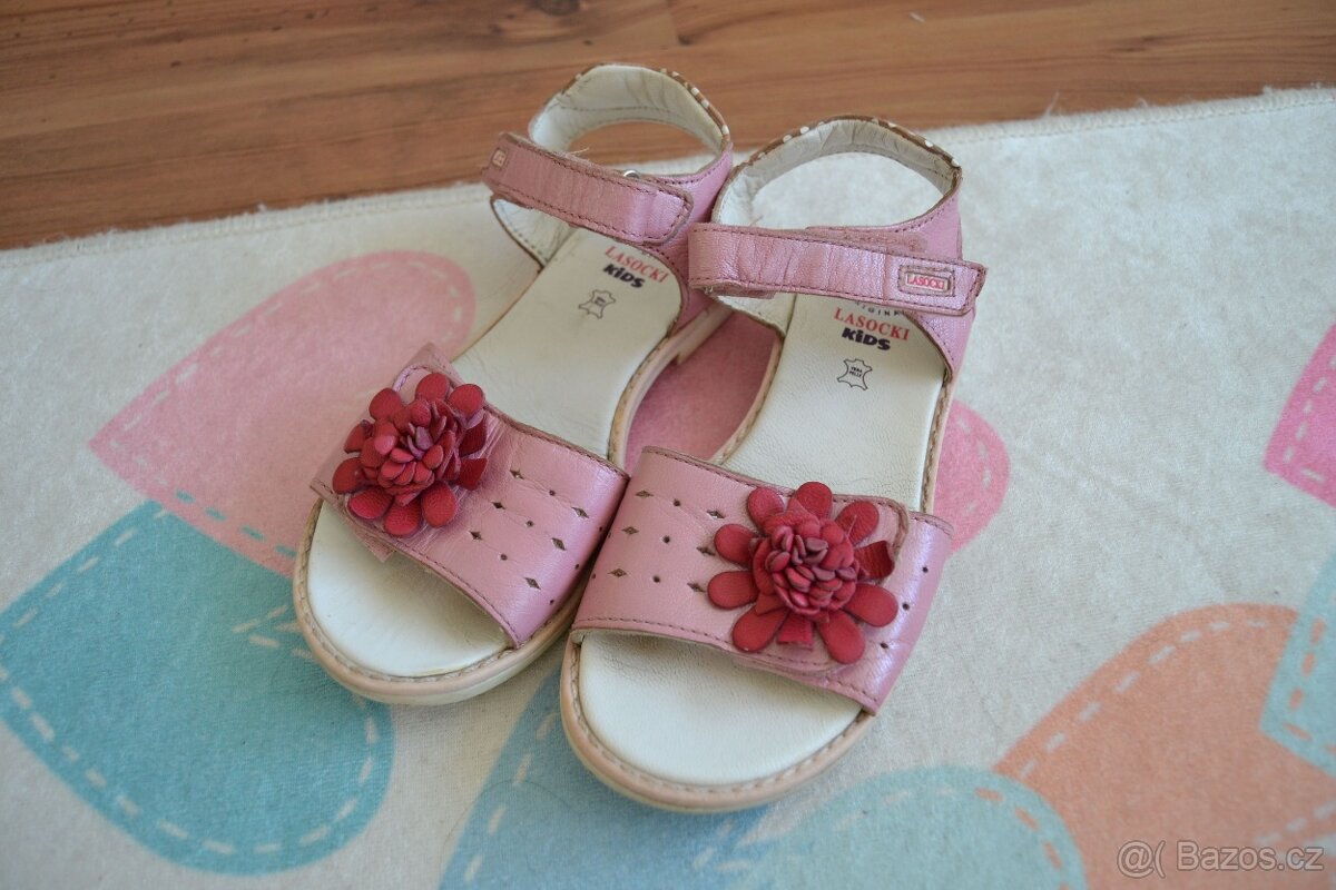 Kožené sandálky Lasocki, vel. 30