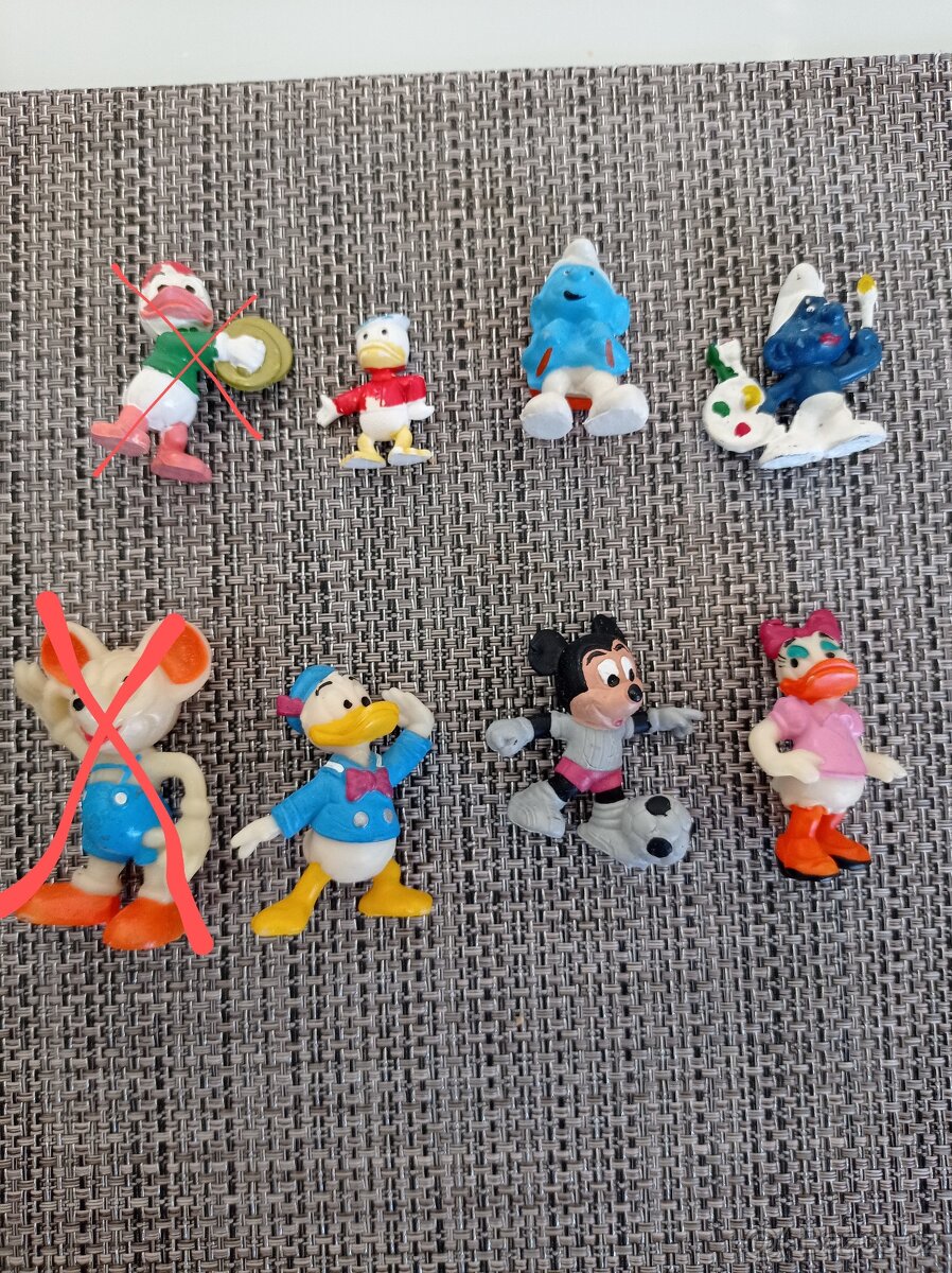 Retro Disney figurky