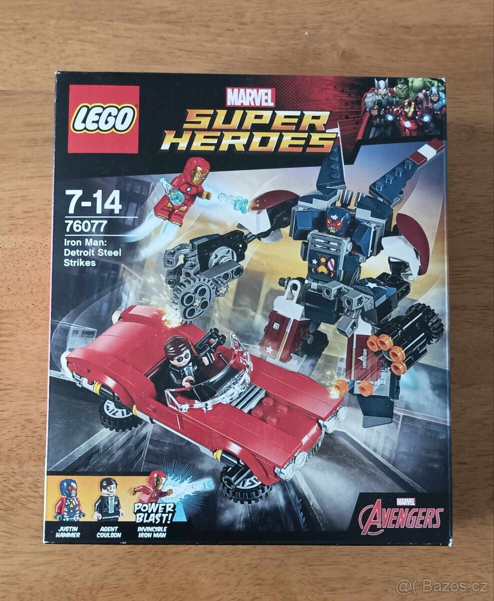 LEGO 76077 Iron Man, Robot z detroitských oceláren