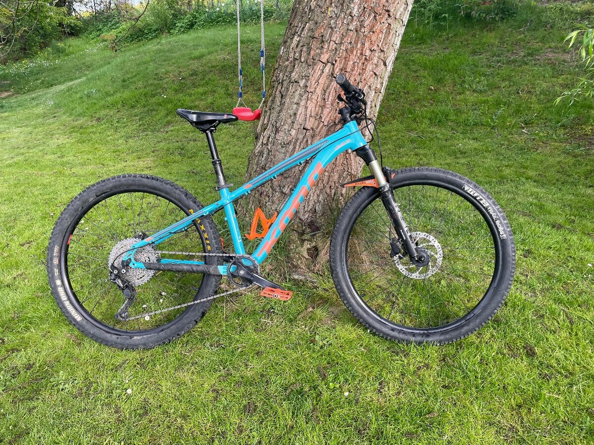 Dětské Trail kolo Kona 26"XS + Rock shox Reba+ Telskop sed