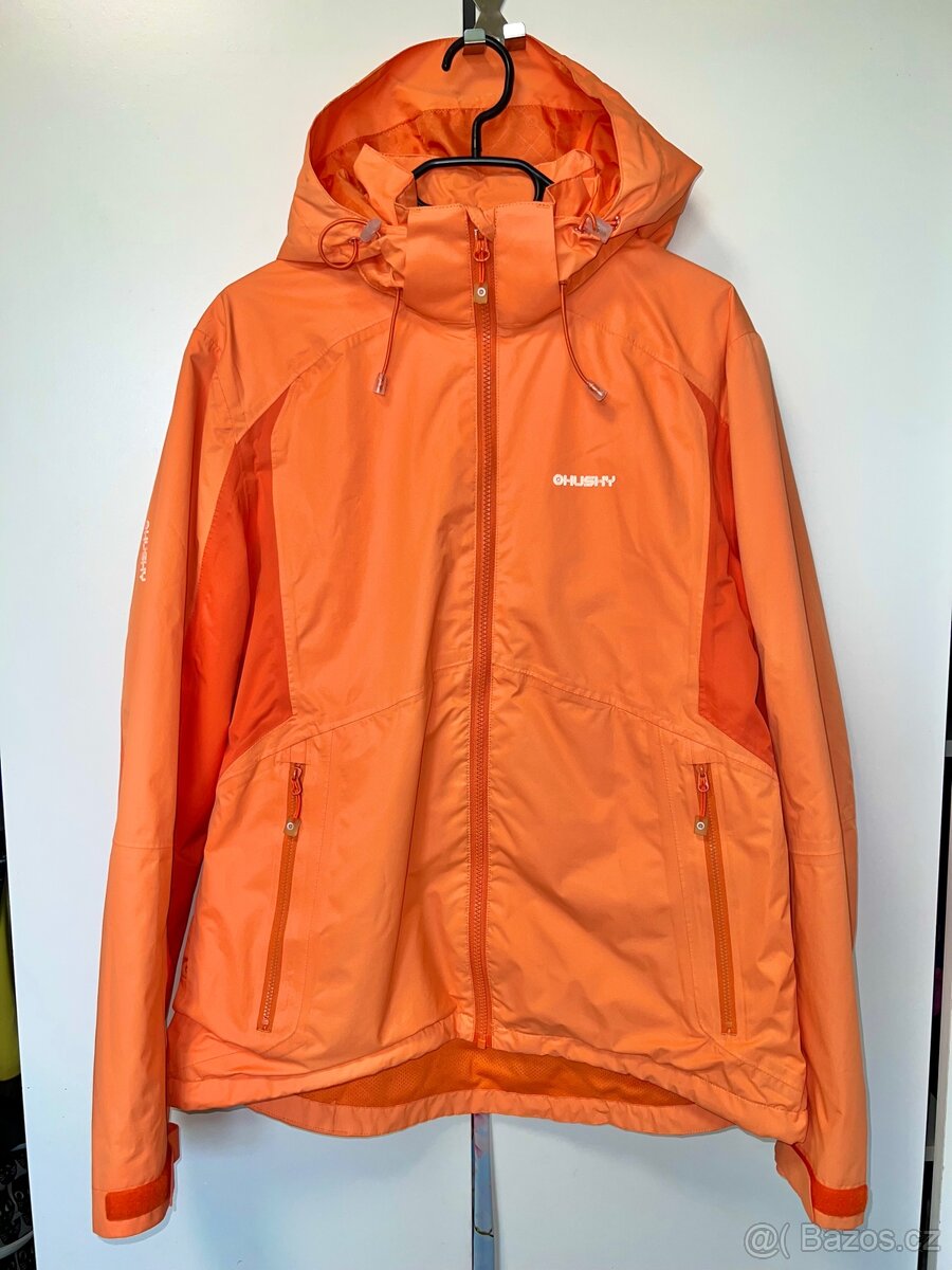 Větrovka dámská oranžová Husky Nauzi vel. XL