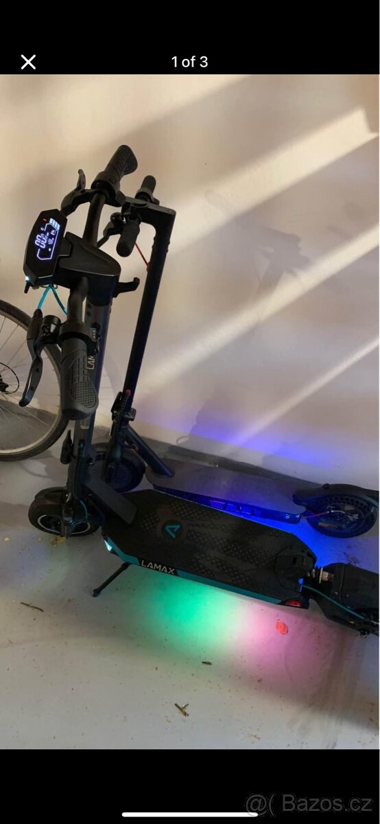 Elektrokoloběžka Lamax eRacer SC50 1000W