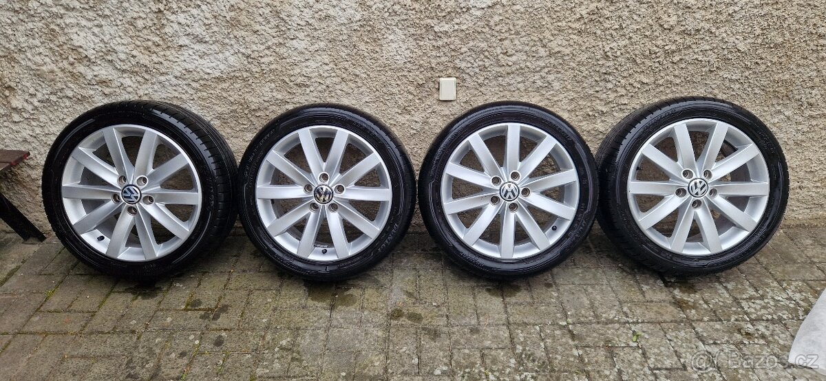RONAL 5X112 R17, DUNLOP Sport Blueresponse 225/45