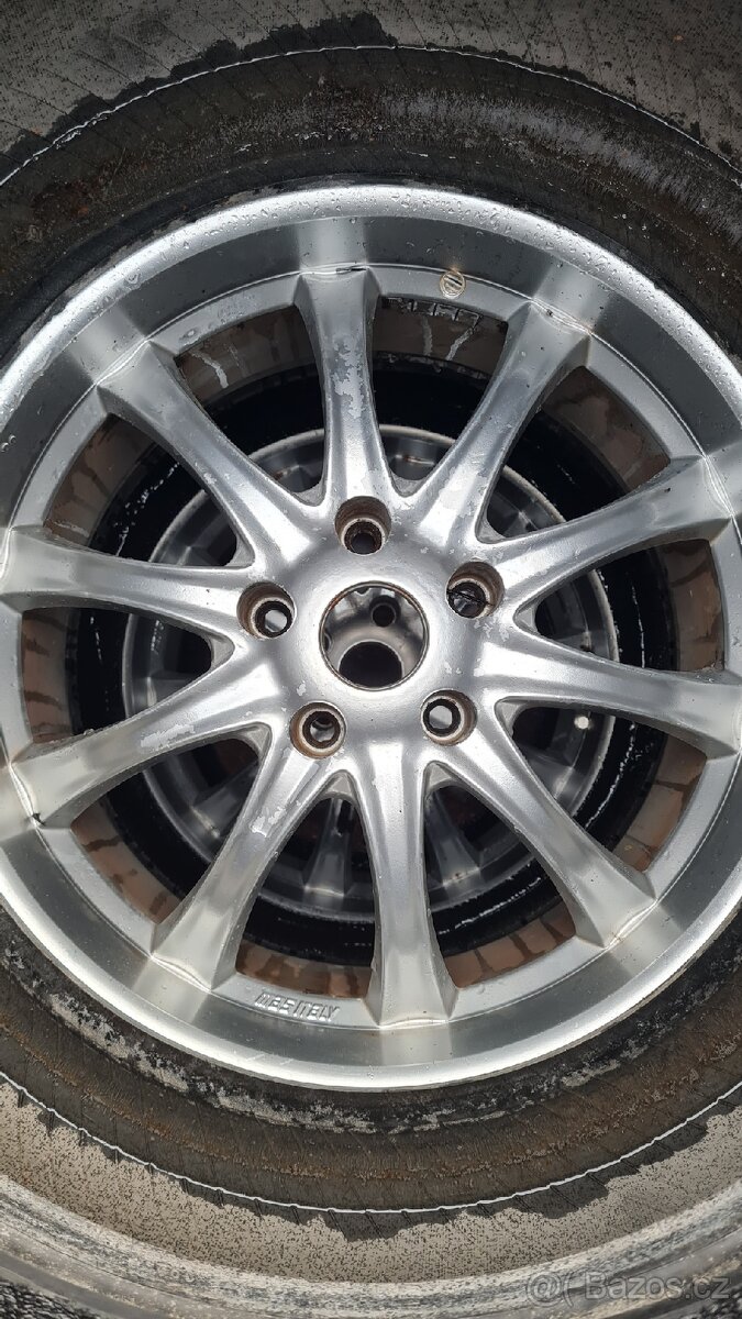 Alu kola + 8 pneu BMW 5x120 R18
