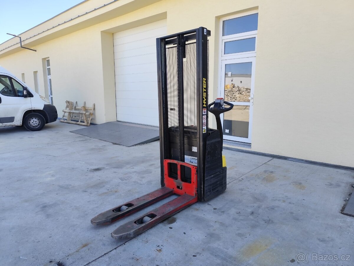 Hyster S1.0, nosnosť 1 t., rok výroby 2018, zdvih 327 cm
