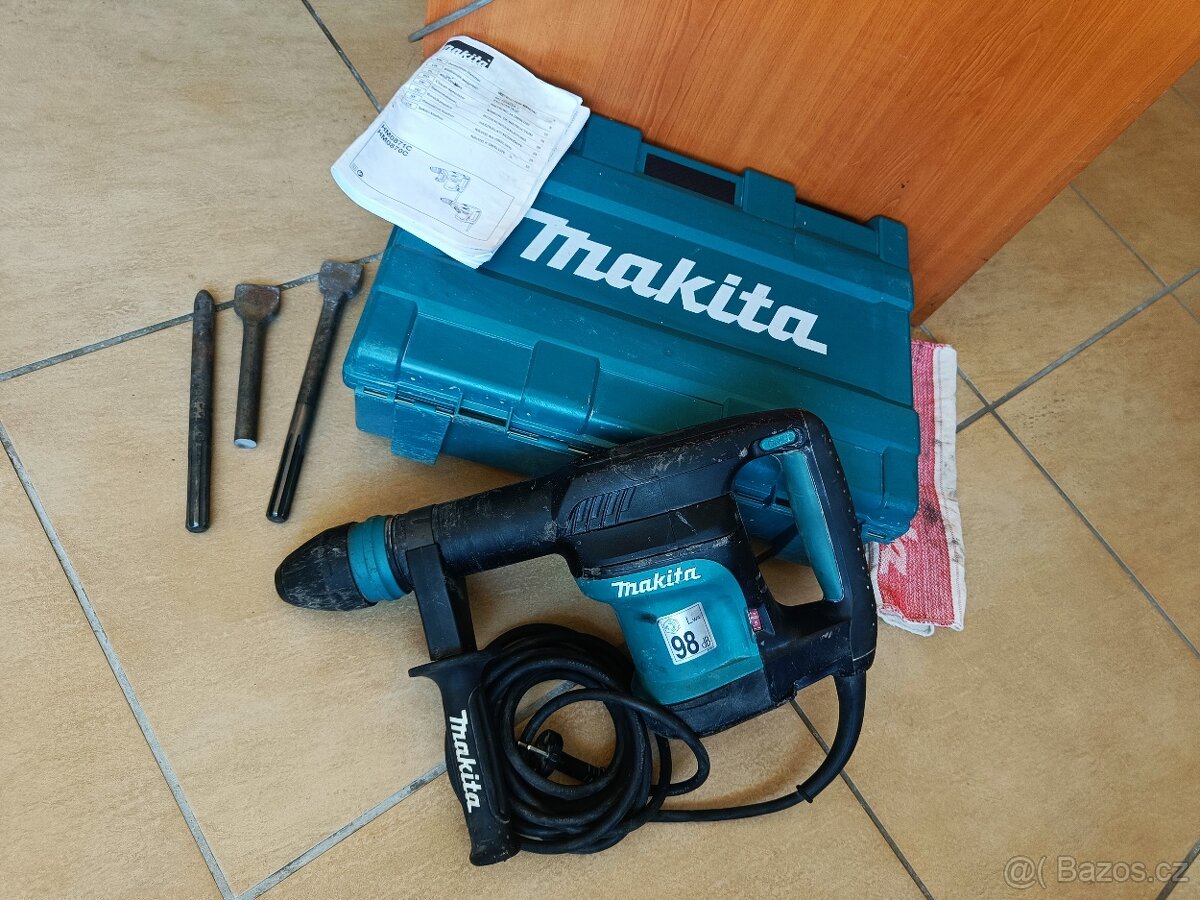MAKITA HM0870C Sekací kladivo 5kg (1100W/7,6J), SDS-MAX